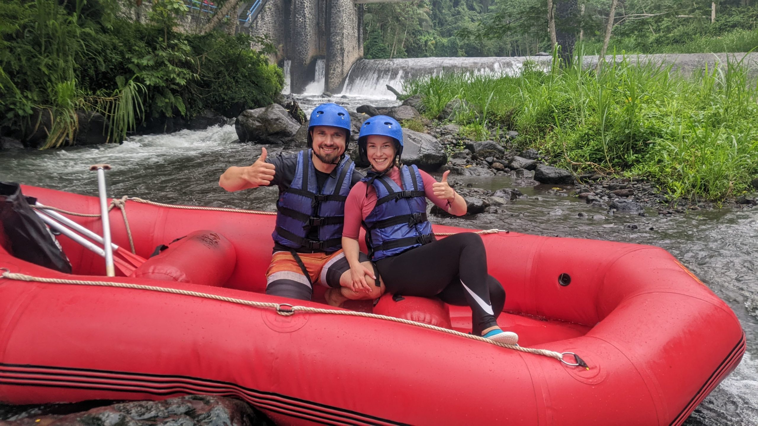 In Ubud, um Ubud, um Ubud herum – Rafting